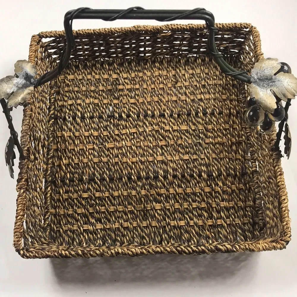 VTG,SQUARE HOME BASKET